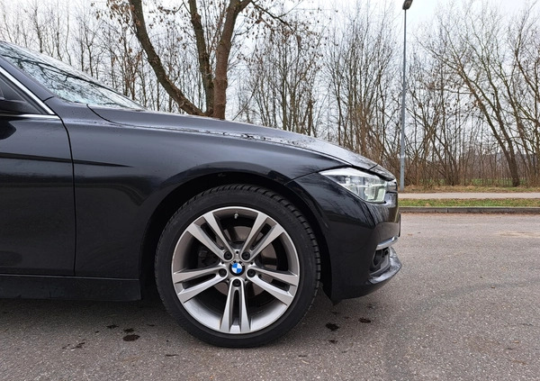 BMW Seria 3 cena 79000 przebieg: 101215, rok produkcji 2017 z Skierniewice małe 46